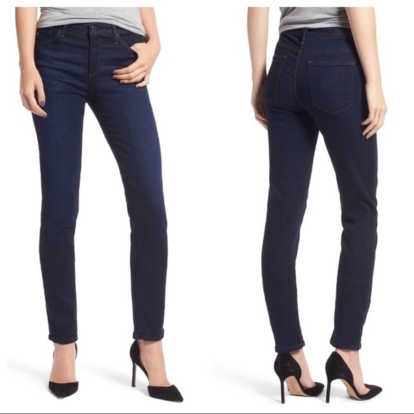 AG Prima Ankle Mid Rise Skinny Dark Jeans Women’s‎ Sz 28 - Picture 1 of 6
